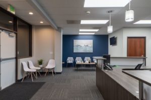 Westminster Dental Care waiting room and front desk