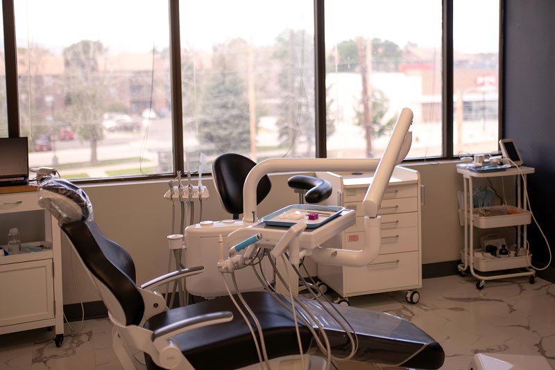 dental operatory at Westminster Dental Care